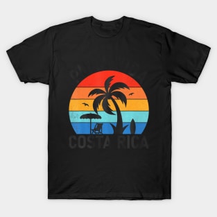 Pura Vida Beach Costa Rica Sunset Beach Surf Summer T-Shirt